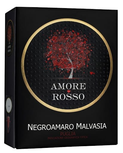 Amore Rosso Negromaro Malvasia, BIB version 2