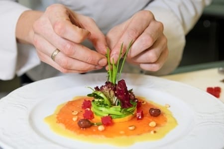 Carpaccio laks