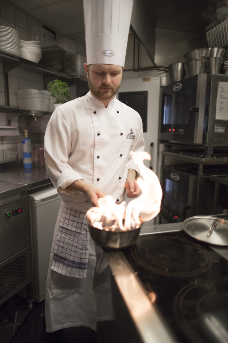 Kjøkkensjef Olav Børtveit