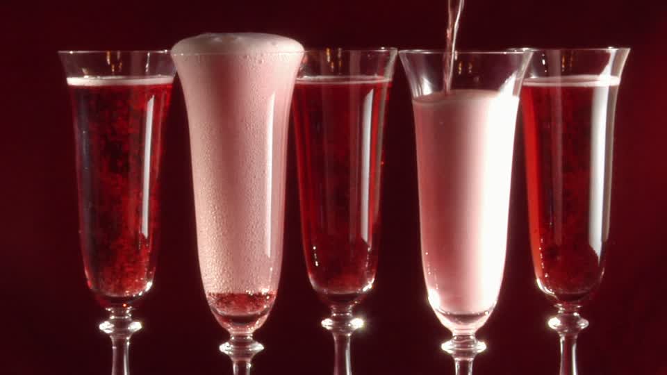 rosevin i glass