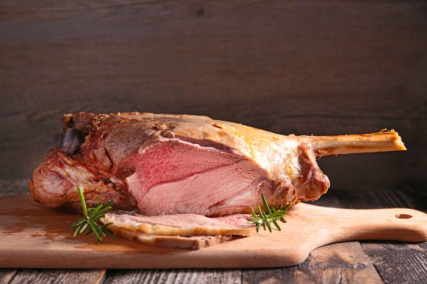 35662798 - roast lamb leg
